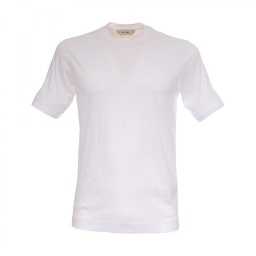 Ermenegildo Zegna, T-Shirt Biały, male, 798.00PLN