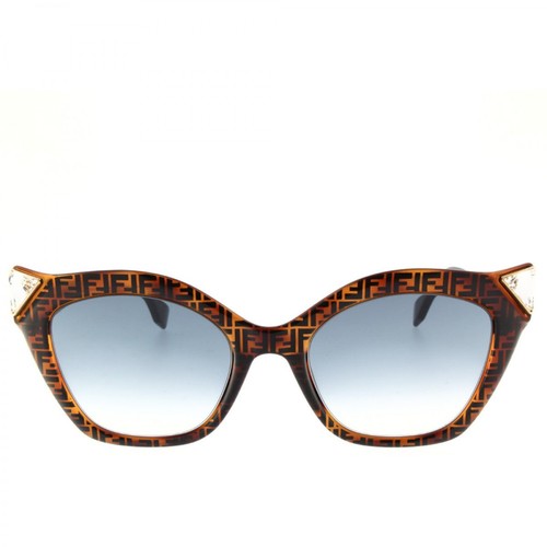 Fendi, Sunglasses Brązowy, female, 1191.00PLN