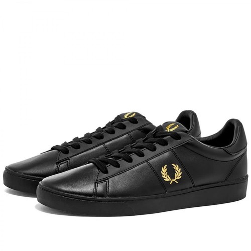 Fred Perry, Authentic Spencer Sneakers Czarny, male, 586.00PLN