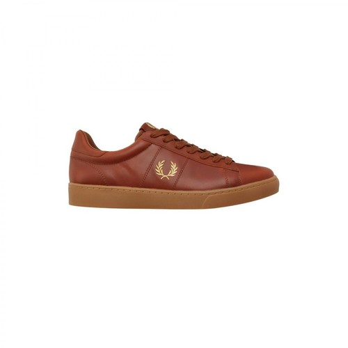 Fred Perry, Spencer Sneakers Brązowy, male, 586.00PLN