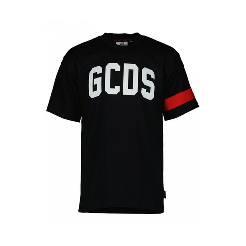 Gcds, Logo T-shirt Czarny, male, 1026.00PLN