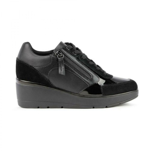 Geox, Ilde Flats sneakers Czarny, female, 667.00PLN