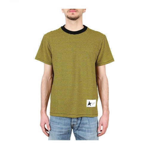 Golden Goose, T-shirt Zielony, male, 639.00PLN