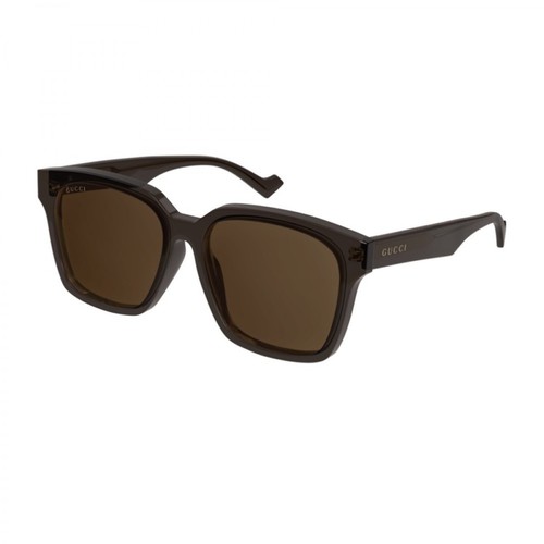 Gucci, Sunglasses Gg0965Sa Brązowy, male, 985.00PLN
