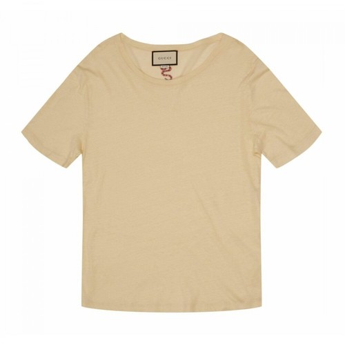 Gucci, T-Shirt Beżowy, female, 1200.00PLN