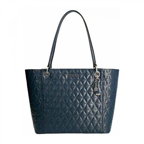 Guess, Shopper bag Niebieski, female, 634.00PLN