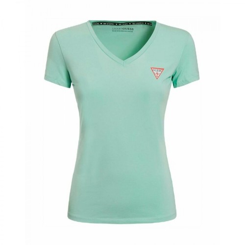 Guess, T-Shirt Zielony, female, 295.07PLN