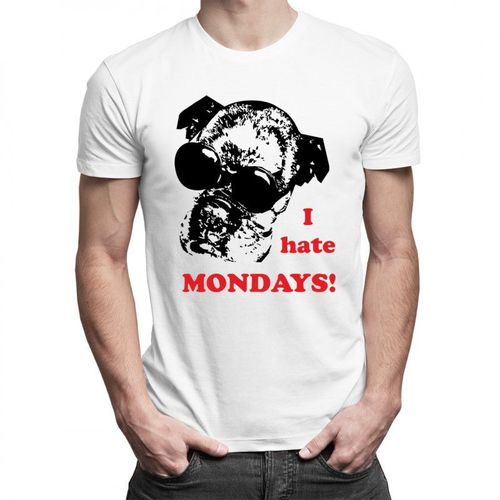 I hate Mondays - męska koszulka z nadrukiem 69.00PLN