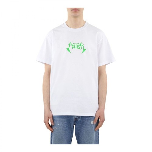 Iuter, 21Sits10 NEW Order TEE T-shirt maniche corte Biały, male, 320.00PLN