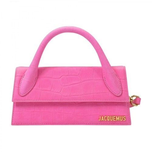 Jacquemus, Le Chiquito Long Shoulder Bag Różowy, female, 2496.45PLN