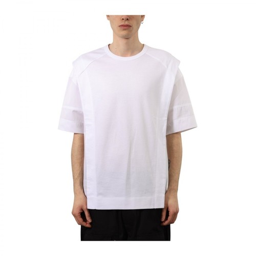 Juun.J, T-shirt con stampa Biały, male, 771.63PLN