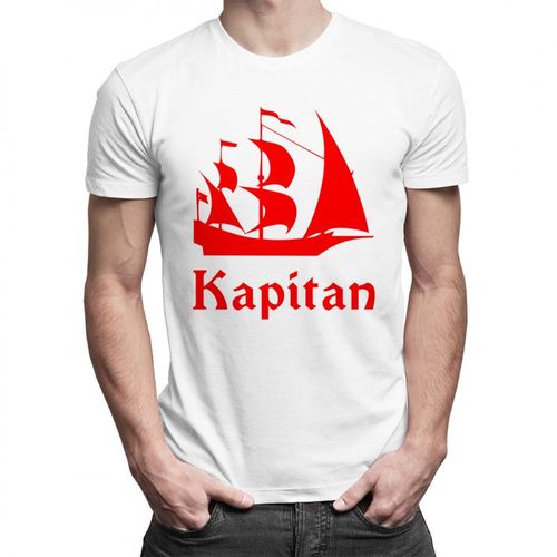 Kapitan - męska koszulka z nadrukiem 69.00PLN