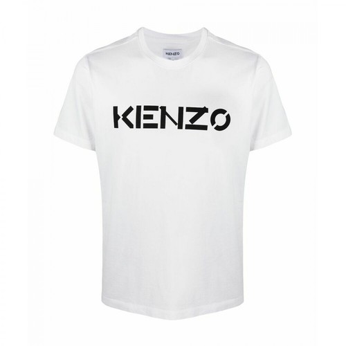 Kenzo, Logo t-shirt Biały, male, 434.00PLN