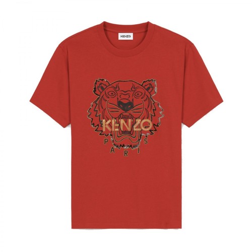 Kenzo, T-shirt tigre Czerwony, male, 456.00PLN