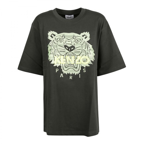 Kenzo, T-shirt Zielony, male, 493.00PLN
