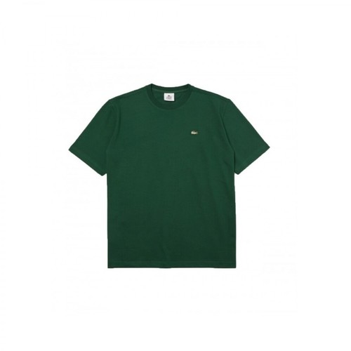 Lacoste, Th6709-132 T-shirt maniche corte Zielony, male, 270.00PLN