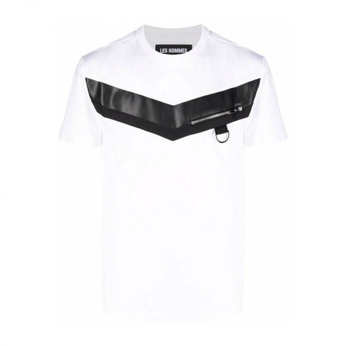 Les Hommes, T-Shirt Giro Ins Biały, male, 1126.24PLN