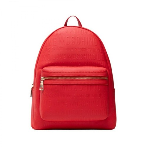 Love Moschino, backpack Czerwony, female, 912.00PLN