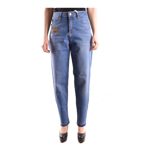 Love Moschino, Spodnie jeansowe Niebieski, male, 828.00PLN