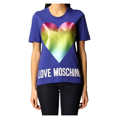 Love Moschino, T-shirt Niebieski, female, 494.75PLN