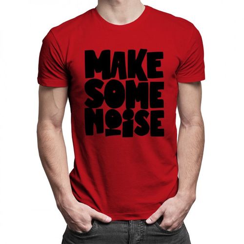 Make some noise - męska koszulka z nadrukiem 69.00PLN