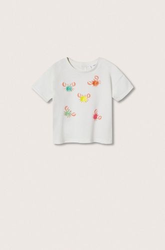 Mango Kids t-shirt bawełniany dziecięcy August 59.99PLN