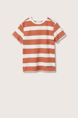 Mango Kids t-shirt bawełniany dziecięcy Neps 35.99PLN