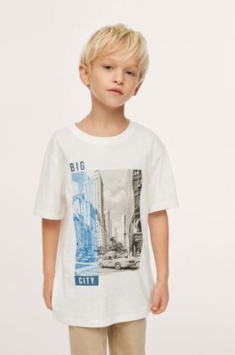 Mango Kids - T-shirt bawełniany dziecięcy Trust 35.99PLN