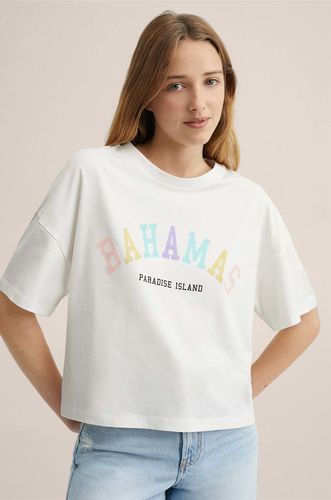 Mango Kids t-shirt bawełniany dziecięcy Venice 45.99PLN
