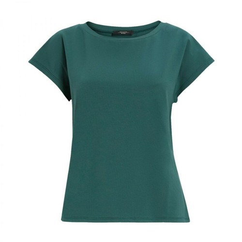 Max Mara Weekend, Jersey T-Shirt Zielony, female, 179.74PLN