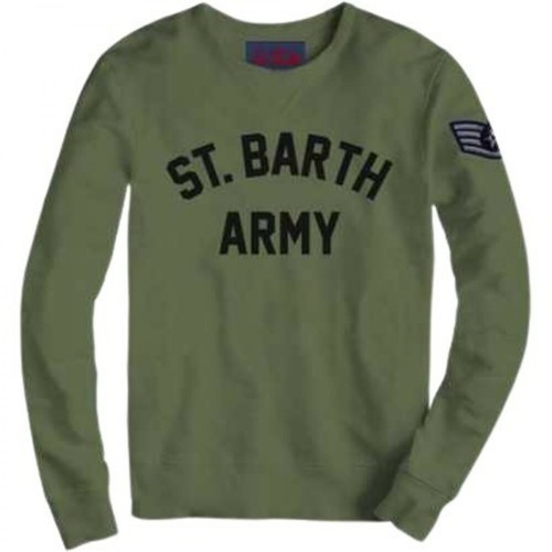 MC2 Saint Barth, T-Shirt Zielony, male, 471.87PLN