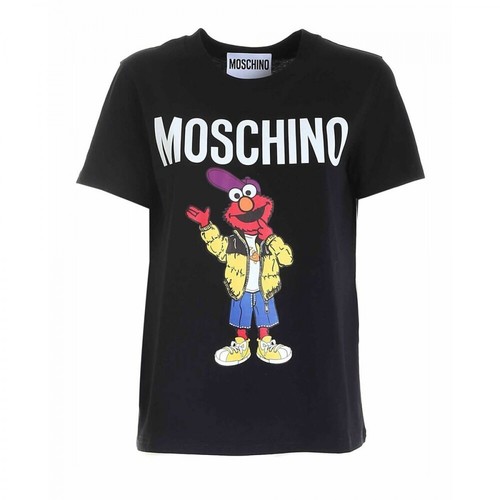 Moschino, t-shirt Czarny, female, 748.00PLN