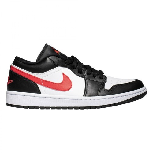Nike, Air Jordan 1 Low Black Siren Red Sneakers Czarny, unisex, 1522.00PLN