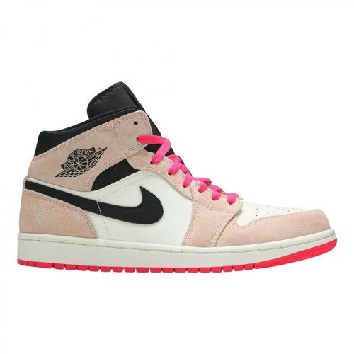 Nike, Air Jordan 1 Mid Crimson Tint Sneakers Różowy, male, 3067.00PLN