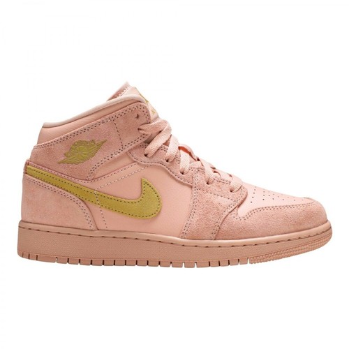 Nike, Air Jordan 1 Mid Sneakers Różowy, female, 2451.00PLN