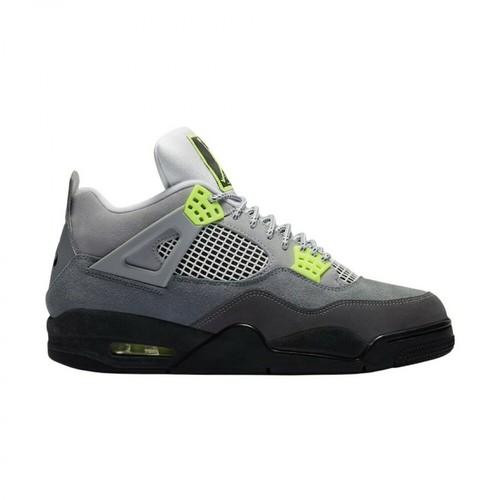 Nike, Nike Air Jordan 4 Retro SE 95 Neon Sneakers Szary, male, 3472.00PLN