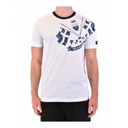 Paul & Shark, T-Shirt Biały, male, 531.00PLN