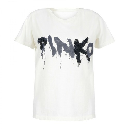 Pinko, T-Shirt n. 1G139My4C1 Biały, female, 457.53PLN