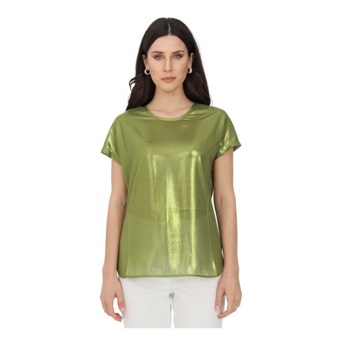 Pinko, T-shirt Zielony, female, 604.00PLN