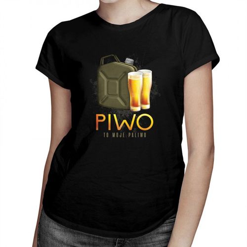 Piwo to moje paliwo - damska koszulka z nadrukiem 69.00PLN