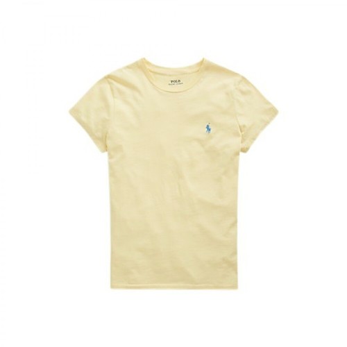 Polo Ralph Lauren, T-Shirt Żółty, male, 270.00PLN