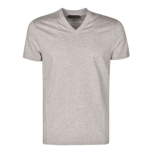 Prada, T-shirt Szary, male, 2132.00PLN