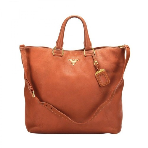 Prada Vintage, Pre-owned 2Way Shoulder Bag 204 Pomarańczowy, female, 3033.00PLN