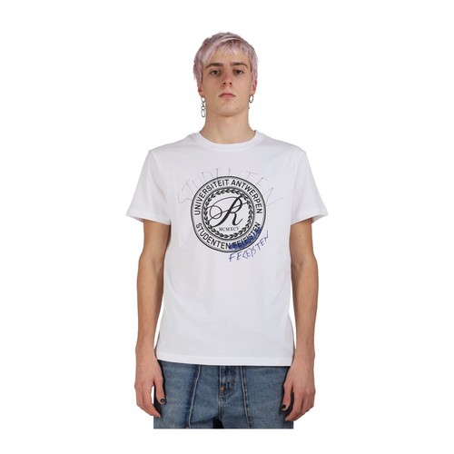 Raf Simons, T-shirt Biały, male, 1209.00PLN