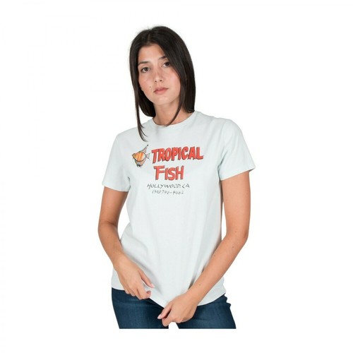 Re/Done, T-Shirt Niebieski, female, 525.00PLN