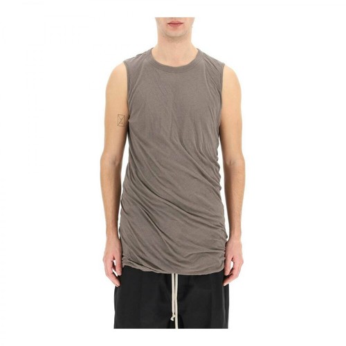 Rick Owens, sleeveless t-shirt Szary, male, 1300.00PLN