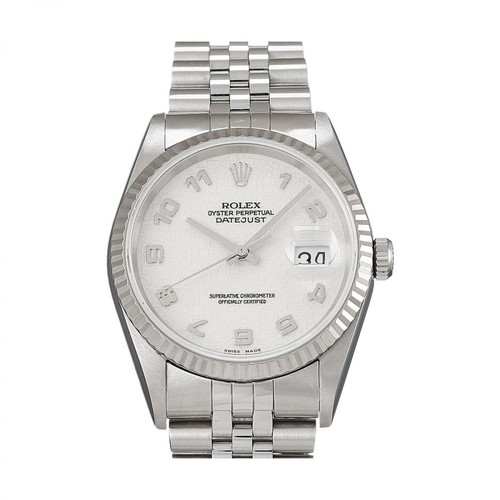 Rolex Vintage, Używane Datejust 36 zegarek Szary, unisex, 35342.00PLN