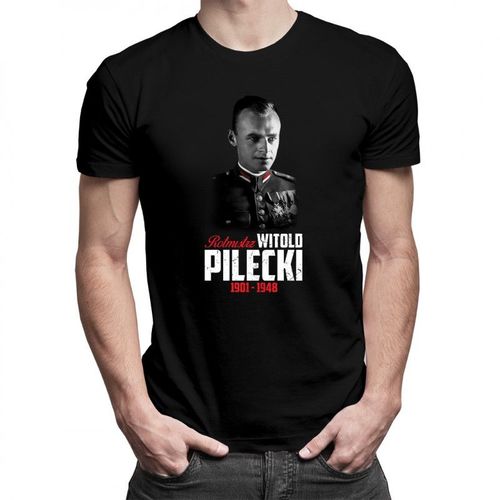 Rotmistrz Witold Pilecki - męska koszulka z nadrukiem 69.00PLN