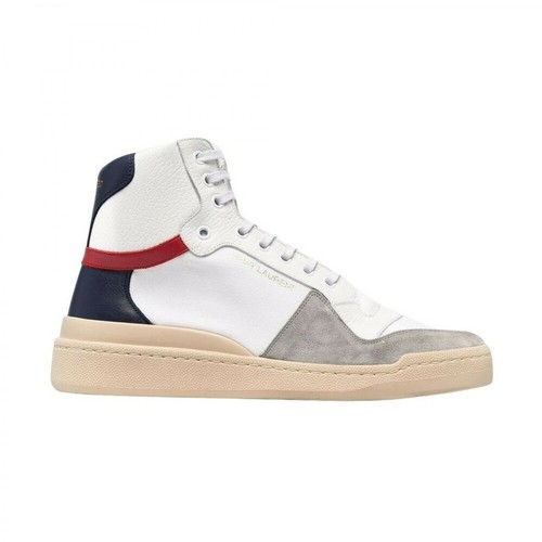 Saint Laurent, Sl24 Sneakers Biały, male, 2539.00PLN
