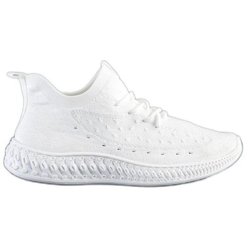SHELOVET Białe Tekstylne Sneakersy 115.90PLN
